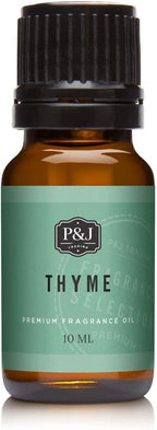 P&J Trading Fragrance Oil for Diffusers for Home - Thyme 10ml Fragrance Scents for Candle Making - Soap Making Supplies & Car Diffuser Scents