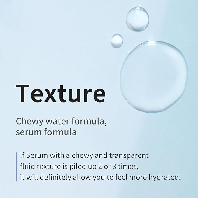 mixsoon Glacier Water Hyaluronic Acid Serum-Deep Hydration and Cooling for Face, Refreshing Lightweight Texture 100ml / 3.38 fl.oz. Korean Glass Skin Care