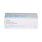 McKesson Benzalkonium Chloride Towelettes [Pack of 100] First Aid Antiseptic Wipes, Sterile Individual Wrapped