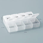 Serfeymi Weekly Pill Organizer 3 Pack Medicine Organizer Travel Pill Box 7 Day Pill Case for Purse Pill Container Pill Holder Daily Pill Boxes Organizer for Medication, Vitamin, Supplement