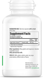 Kyolic Aged Garlic Extract Formula 100, Cardiovascular Health*, 200 Capsules.