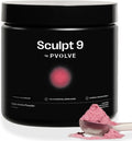 PVOLVE Sculpt 9 EAA & BCAA Powder for Women | Very Berry Flavor | Essential Amino Acids Supplement for Lean Muscle, Recovery & Strength | Non-GMO