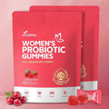 VivoNu Probiotics for Women, Women Probiotic Gummies, 500 Million CFUs, Fiber | Feminine Balance Gummies for Healthy Odour, Digestive Support and Gut Health + Vitamin C for Immune Support - 60 Gummies