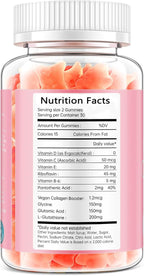 Glutathione Collagen Glow Gummies for Women, Glutathione Collagen Glow Gummies for Dark Spot, 60/120Pcs Korean Organic Glow Beauty Collagen for Skin Care(2)
