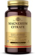 Solgar, Magnesium Citrate 60 Tabletss Prop 65