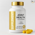 Joint Health Supplement with Glucosamine, MSM, Turmeric & Boswellia, Relief Support for Back, Knees, Hands | Women & Men - 120 Capsules