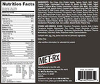 MET-Rx Big 100 Colossal Protein Bars, Vanilla Caramel Churro Meal Replacement Bars, Brown, 9 Count (Pack of 2)