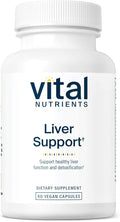 Vital Nutrients Liver Support Milk Thistle and Curcumin - Vegan Supplement - Herbal Combination to Support Healthy Liver Function* - Gluten, Dairy and Soy Free - 60 Capsules