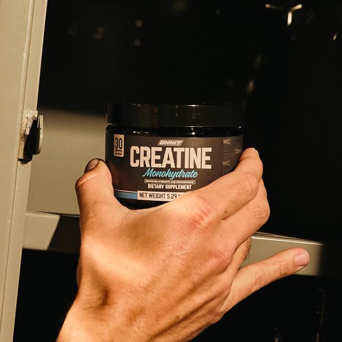 ONNIT Creatine Monohydrate Powder, IGEN™ Non-GMO Tested – 5g Premium Creatine for Muscle Strength, Power & Lean Mass, Supports Brain Health & Cellular Energy, Unflavored, 30 Servings, 5.29 oz 2-Pack
