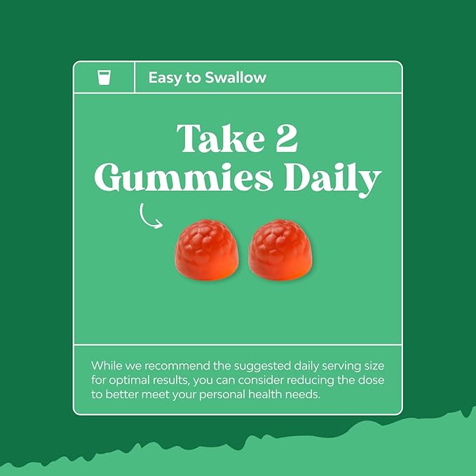 Teen Multivitamin Gummies 12-17 - Teen Boys & Girls Gummy Vitamins for Better Skin, Immune Strength, Mood & Energy Support - Teenage Girl & Boy Supplements with Zn, Mg, Vitamin A, C, D & E - 60 Ct
