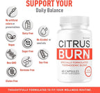 (2 Pack) Citrus Burn Capsules - Official CitrusBurn Pills Supplement Support All Natural Ingredients Advanced Formula Premium Multivitamin for Overall Health & Wellness, 120 Capsules for 2 Months