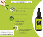 Earth N Pure Tea Tree Essential Oil Steam Distilled, Natural and Therapeutic Grade for Scalp & Skin Care with Glass Dropper | 15 ML