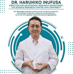 X | Japanese Worldwide Patented antioxidants Supplement for Heart Health, Dementia, Immune Support, Eye, Brain | Developed by Prof. Med Dr. Haruhiko Inufusa