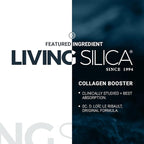 Living Silica ORGONO Silica Drops – Travel Size | Vegan & Mineral-Based Formula | 100mL