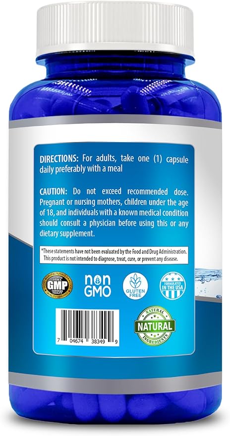 Generic Natural Vitamin Coq10 200mg, 200 Capsules, Quick Absorption - Gluten Free & Non-GMO
