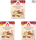 New Atkins High Protein Bars, Cookie Fusion Flavor, 15g of Protein, 4g Net Carbs, 4 Count (Pack of 3)