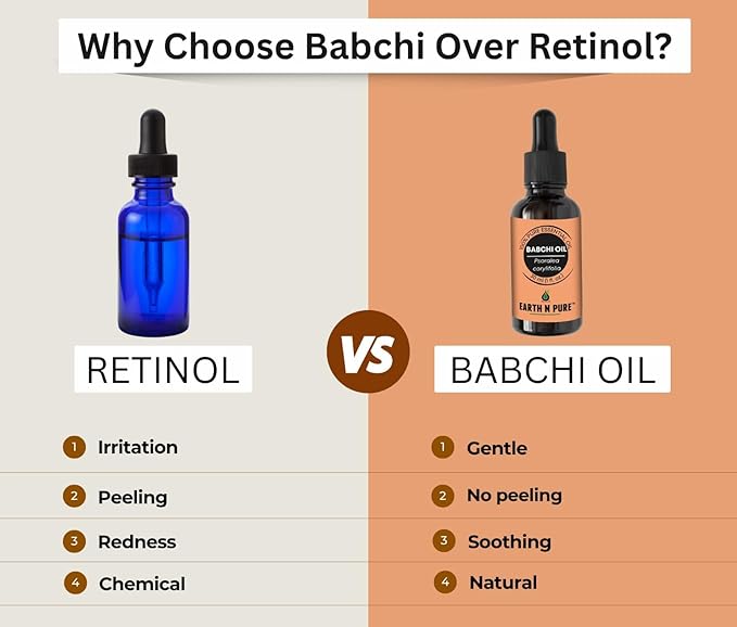 Earth N Pure Babchi Oil (Bakuchi Oil) Cold Pressed, Natural & Therapeutic Grade 30 ml