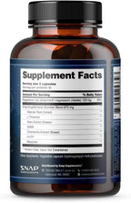 Snap Supplements Natural Sleep Aid with Melatonin & Valerian Root – Supports Relaxation, Restful Deep Sleep & Nighttime Recovery – 60 Capsules