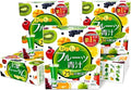 YUWA Fruit Aojiru Japanese Green Juice Powder, Dietary Supplement with Barley Leaf, Enzymes, Lactic Acid Bacteria, 20 Sticks, 3g Each, Made in Japan