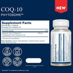 SOLARAY CoQ-10 Phytosome - 9X Absorption CoQ10 200mg - Easy-to-Digest Antioxidants Supplement - Vegan and Made Without Soy - 60-Day Guarantee - 30 Servings, 30 VegCaps