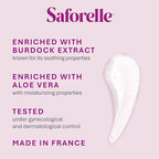 Saforelle Intensive Moisturizing Cleansing Care - 250 ml - Feminine Wash with Burdock Extract for Soothing Daily Cleansing