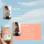 Period Cramp Relief Gummies for Women | Natural Pickle Extract & Apple Cider Vinegar | Targets Menstrual Cramps, Hormonal Acne, Bloating & Mood Swings | Sugar-Free, Vegan, 60 Gummies