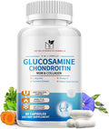 MABEFY Glucosamine Chondroitin Capsules 1500mg with MSM, Collagen, Turmeric - Joint Support Supplement for Men & Women, Joint Health Antioxidant Support, 90 Capsules