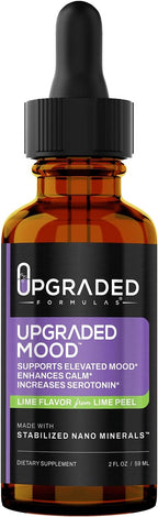 Upgraded Formulas Mood Support Supplement - Feel Calm and Uplifted All Throughout The Day, 2 fl oz