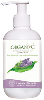 Organyc Feminine Hygiene and Intimate Wash with Lavender, 250 ML (Pack of 2)