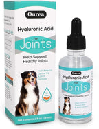 Hyaluronic Acid Joint Supplement for Dogs, Dog Hip and Joint Supplement, High Molecular Weight Natural Support for Dog Joint Health & Movement, Premium Dogs Essentials for Joint, Skin, Coat, Eye Care