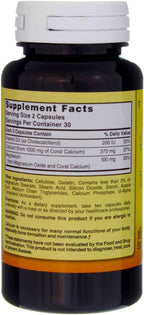 Nature's Blend Okinawa Coral Calcium 1,000 mg 60 Caps