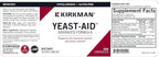 Kirkman - Yeast Aid Advanced Formula - 200 Capsules - Supports Yeast Control - Immune System Support - Hypoallergenic