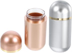 Cabilock 10ml Mini Pill Bottle Portable Medicine Organizer Travel Pill Case Sealed Capsule Powder Storage for Home Office and Travel