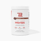 TB12 Plant Based Protein Powder by Tom Brady, 24g of Vegan Pea Protein, Low Sugar, Low Carb, Non-GMO, Keto Friendly, Paleo, Sugar Free, Chocolate Flavor (30 Servings/2.25lbs)