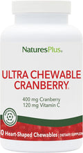 NaturesPlus Ultra Chewable Cranberry - 180 Love-Berries - Supports a Healthy Urinary Tract & Overall Well-Being - Non-GMO, Vegetarian, Gluten Free - 90 Total Servings