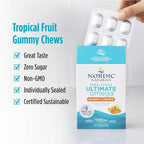 Nordic Naturals Zero Sugar Ultimate Omega Gummy Chews - Tropical Fruit - 54 Gummy Chews - Non GMO - Optimal Wellness - 27 Servings