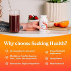 Seeking Health Multivitamin One - Supplement with Zinc, Vitamin B12, & Vitamin A - Magnesium-Free Formula - Multivitamin Supports Methylation & Healthy Aging - 45 Capsules