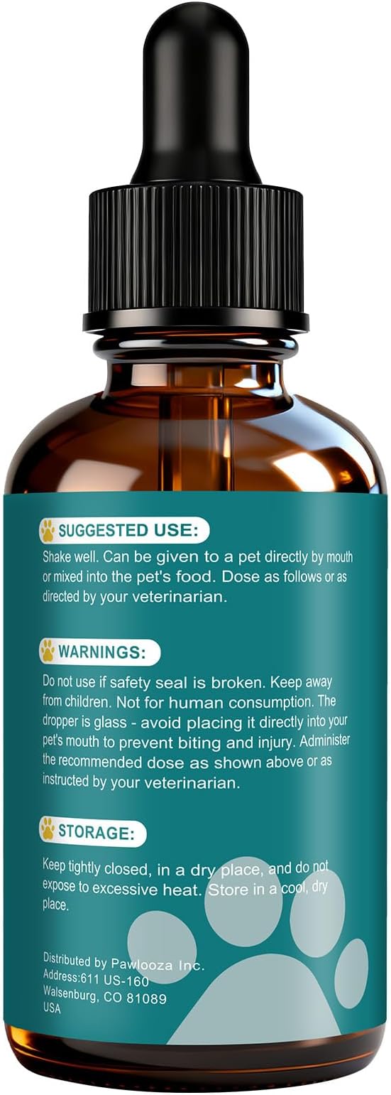 Yeast Infection Treatment for Dogs & Cats, Supports Healthy Itch, Inflammation, Irritation & Allergy Relief, Dog Ear Infection Treatment, Skin & Hair Care, Safe Natural & Effective Drops