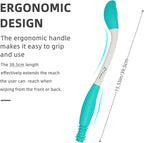 Fanwer Toilet Aids Tools,Long Reach Comfort Wipe,Extends Your Reach Over 15" Grips Toilet Paper or Pre-Moistened Wipes