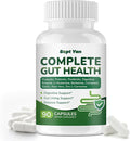 Gut Health Supplement with Prebiotics, Postbiotics & Probiotics for Digestive Health for Women & Men, 80 Billion CFU Probiotics for Gut and Digestion, Immune Support, 90 Capsules