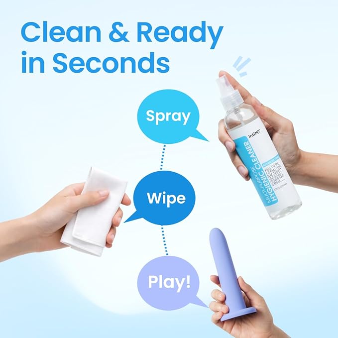 IntiMD Multi-Purpose Hygienic Cleaner Advanced Pro-Skin Formula Toy Friendly Conditioning Formula