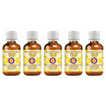 dève herbes Pure Watermelon Seed Oil (Citrullus lanatus) Cold Pressed (Pack of five) 100ml X 5 (16.9 oz)
