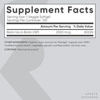Sports Research® Biotin 2,500mcg with Organic Coconut Oil - Biotin (Vitamin B7) for Healthy Skin and Hair Support* - for Women and Men - Vegan, Non-GMO, Gluten & Soy-Free - 120 Veggie Softgels