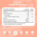 Period Cramp Relief Gummies for Women | Natural Pickle Extract & Apple Cider Vinegar | Targets Menstrual Cramps, Hormonal Acne, Bloating & Mood Swings | Sugar-Free, Vegan, 60 Gummies
