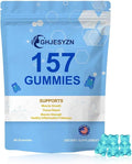 Newly 157 Gummies for Men and Women, Blueberry Flavor, Gluten Free (1 Packet)