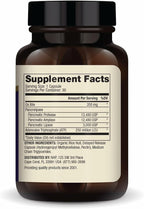 Dr. Mercola Gallbladder Enzymes - Gallbladder & Digestive Health Support - Includes Pancreatic Protease, Amylase & Lipase - Non-GMO, Gluten-Free & Soy-Free - 30 Delayed Release Capsules (30 Servings)