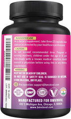 BMVINVOL Inositol Supplement - Myo-Inositol and D-Chiro Inositol Ideal 40:1 Ratio - Plus Berberine, Cinnamon, Ashwagandha + 5 More - 30 Capsules