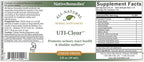 Native Remedies UTI-Clear for Urinary Tract and Bladder Health, 59 ml