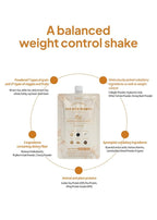 Korean Food All-In-One Multi Shake Macadamia Nut Flavor(50g*7 Packs) Dietary Fiber, Essential Amino Acids, Vitamins, 7-Day Convenient Individual Packs (12.35 oz)