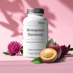 NOOT Menopause Harmony - Menopause Supplements for Women, Night Sweats & Hot Flash Relief, Hormone Balance for Women with Aguaje Fruit, Genistein and Vitex, Biohacking & Nootropics, 60 Capsules